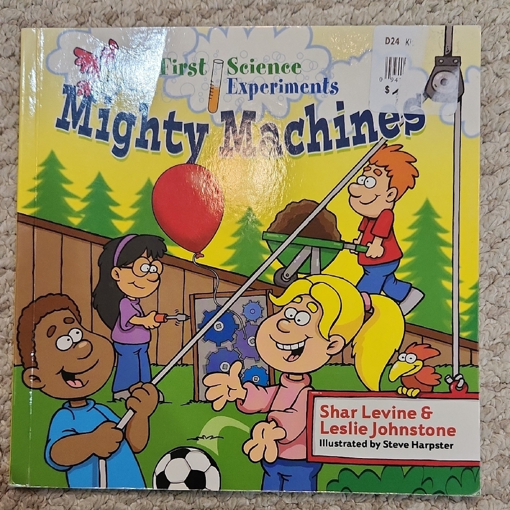 Mighty Machines Kids Science Book